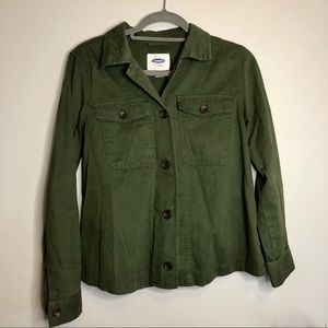 Old Navy Green Utility Jacket